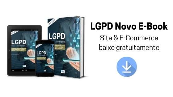 E-book LGPD baixe grátis para adequar seu site ou loja virtual