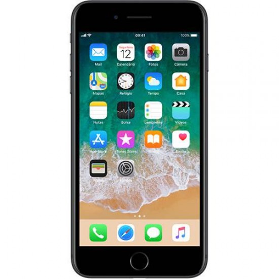 iPhone 7 Plus 32GB Preto Matte Tela Retina HD 5,5" 3D Touch Câmera Dupla de 12MP - Apple