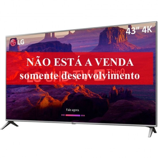 Smart TV LED 43" LG 43UK6510 Ultra HD 4k